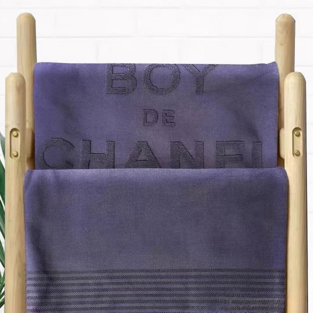Chanel Beauty "Boy de Chanel" Cotton Towel Blanket