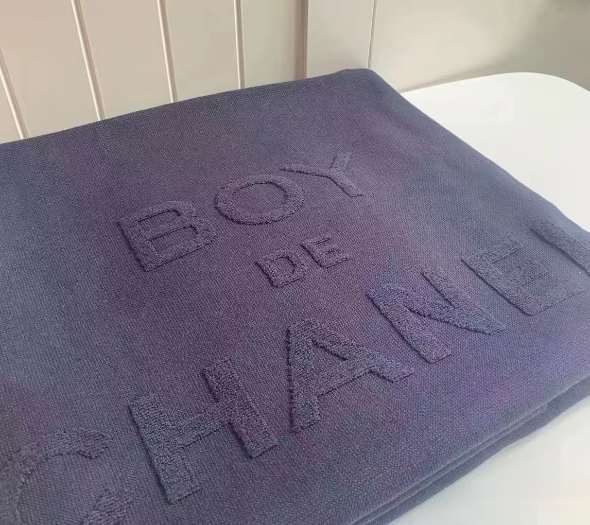 Chanel Beauty "Boy de Chanel" Cotton Towel Blanket