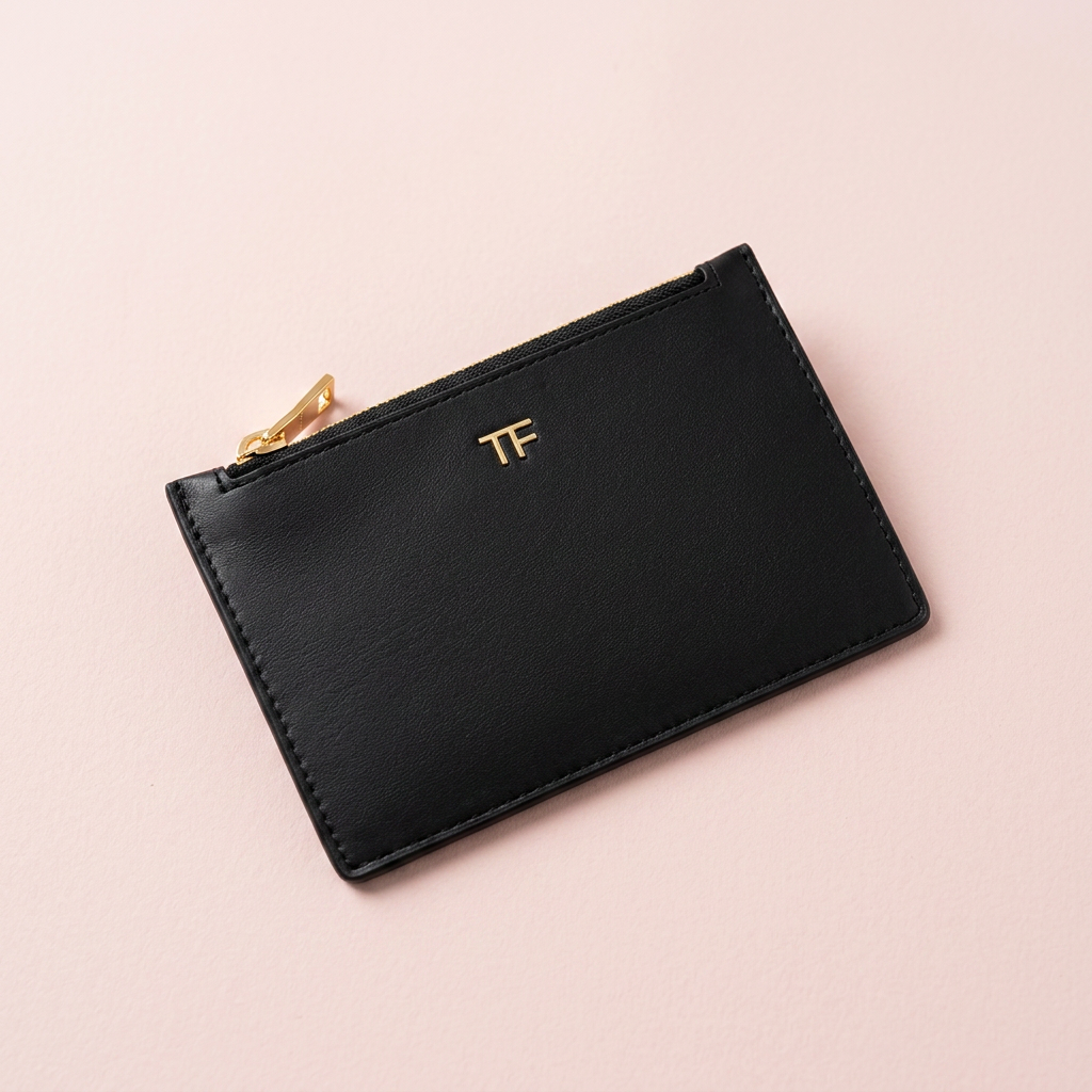 Tom Ford Beauty PU Leather Pouch – Small Essentials Case