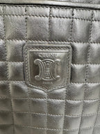 Céline — Vintage Square-Quilted Chain Shoulder Bag Noir · Lambskin · Paris