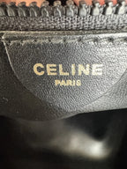 Céline — Vintage Square-Quilted Chain Shoulder Bag Noir · Lambskin · Paris