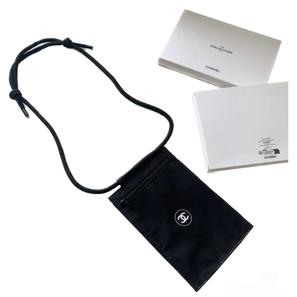 Authentic Chanel Passport Holder & Mini Crossbody