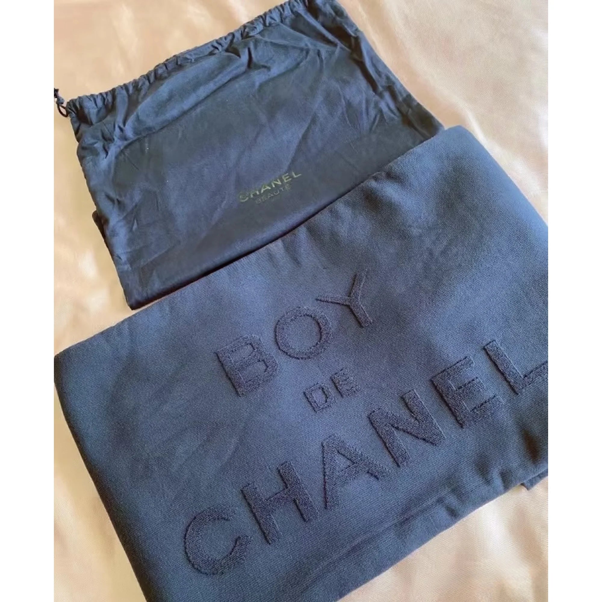 Chanel Beauty "Boy de Chanel" Cotton Towel Blanket