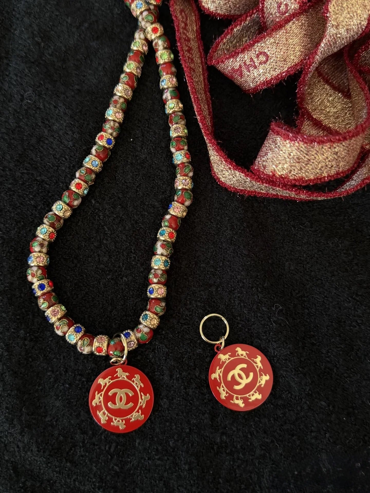 Authentic Chanel Holiday Charm Collection