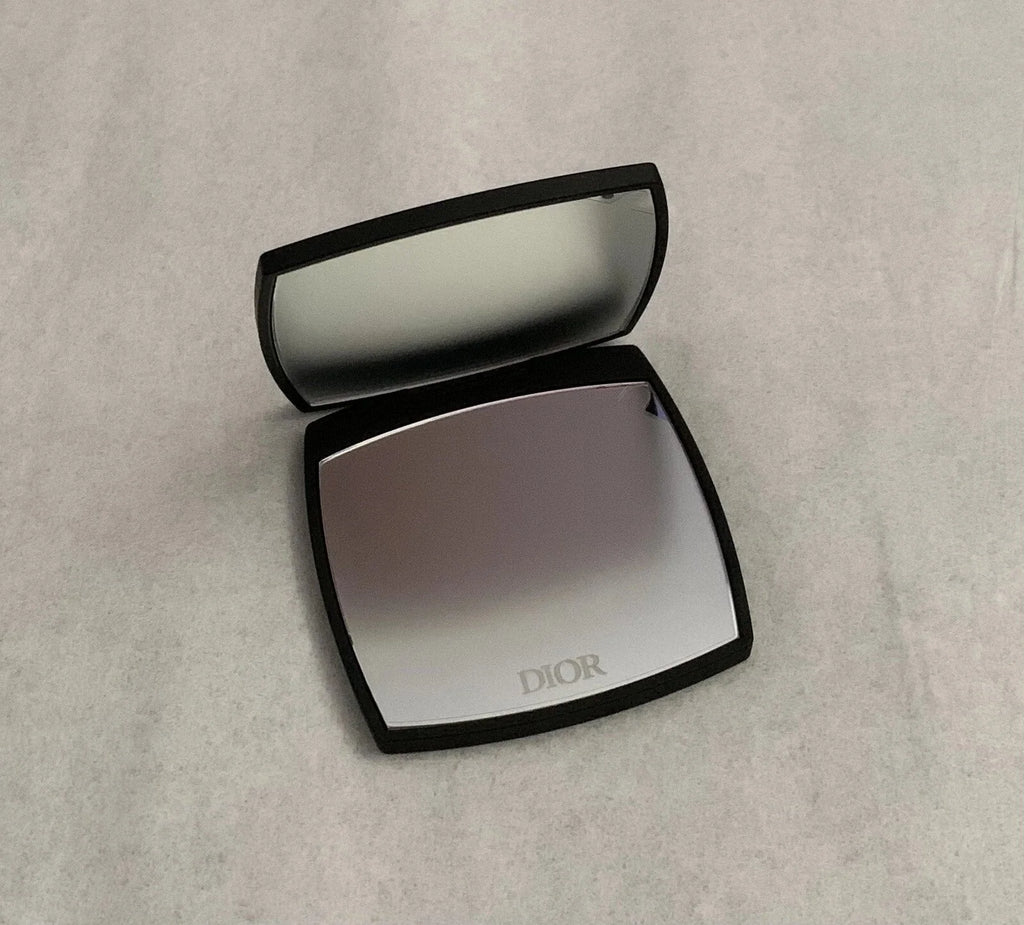 Dior — Black Mirror Compact Black · Matte black · Silver CD Hardware