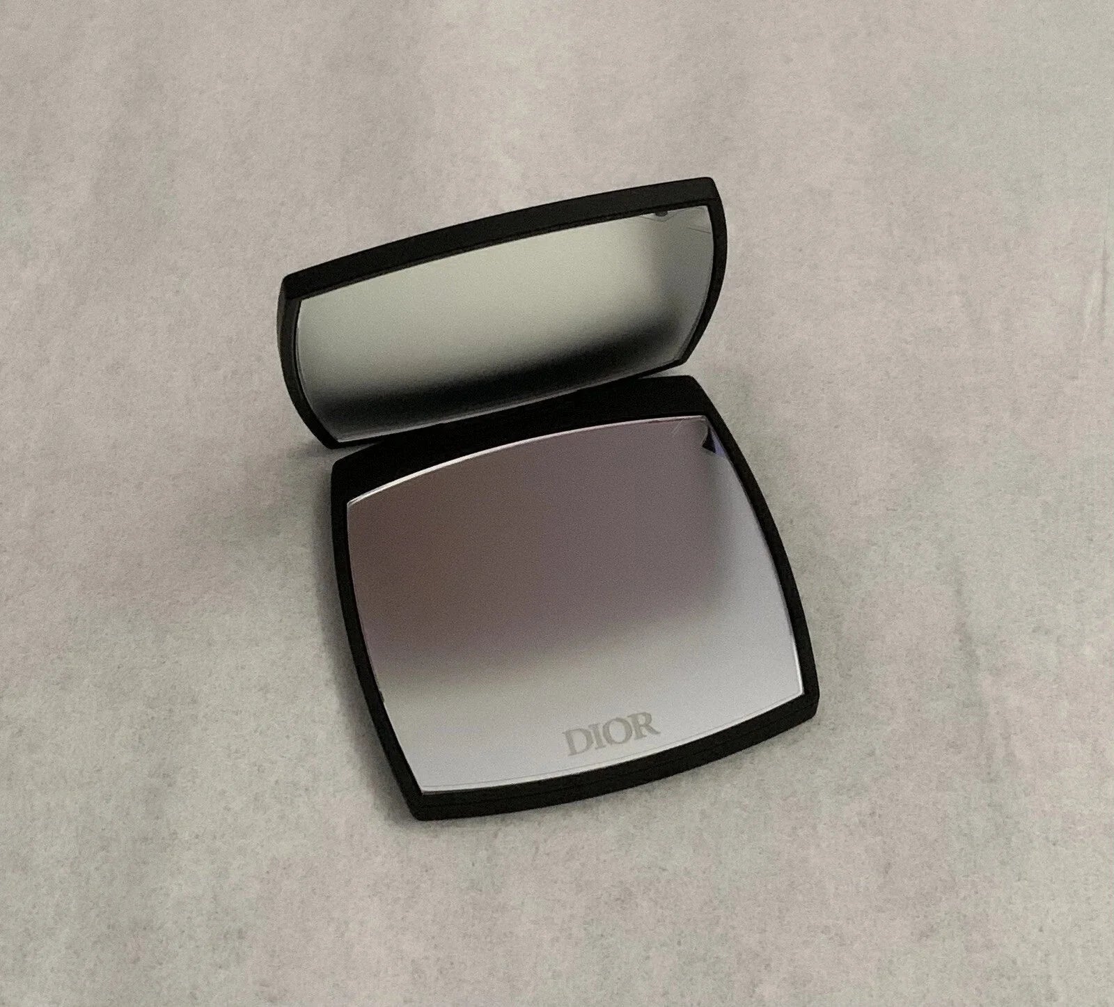 Dior — Black Mirror Compact Black · Matte black · Silver CD Hardware