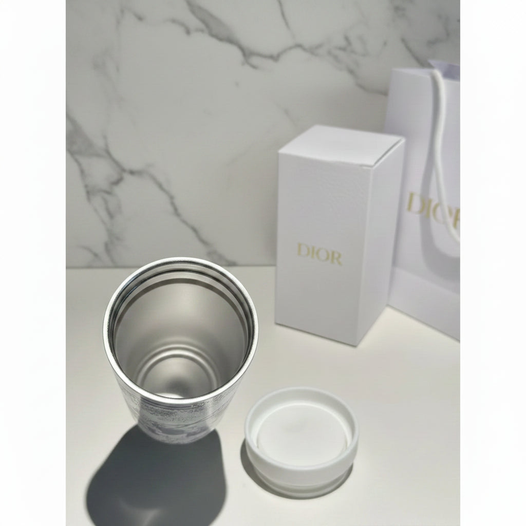 Authentic Christian Dior Toile de Jouy Travel Tumbler - 500ml