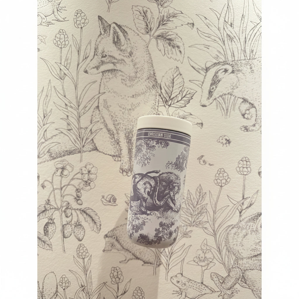 Authentic Christian Dior Toile de Jouy Travel Tumbler - 500ml