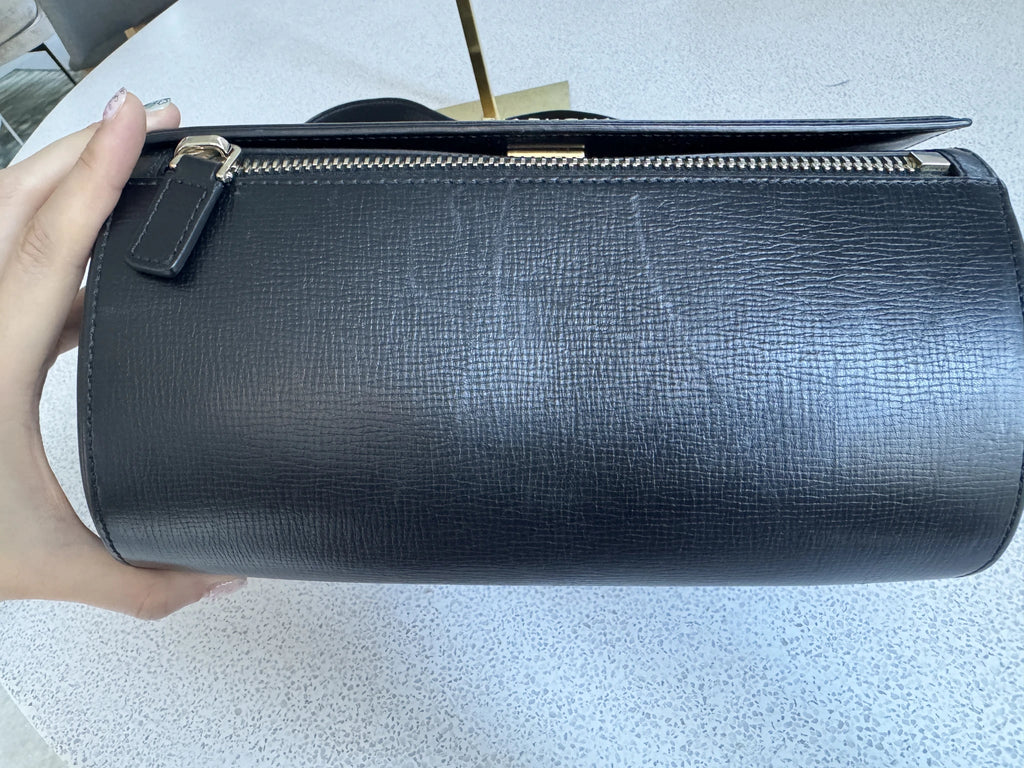 Givenchy — Pandora Medium Bag Black · Cross-Grain Calfskin · Silver-Tone Hardware · Made in Italy