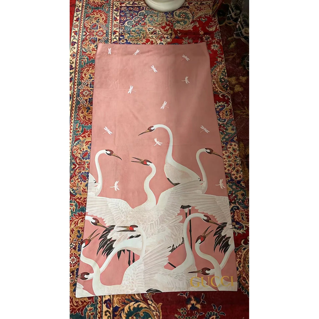 Gucci Home Crane Bath Towel, Double-Sided