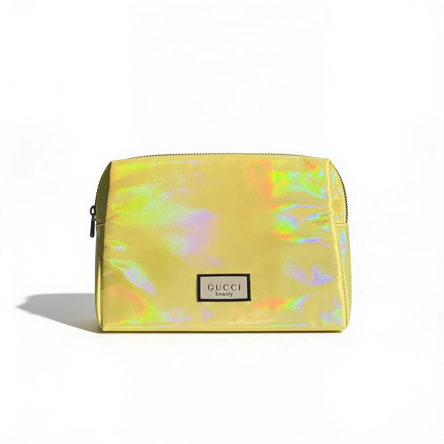 Authentic Gucci Beauty Holographic Pouch