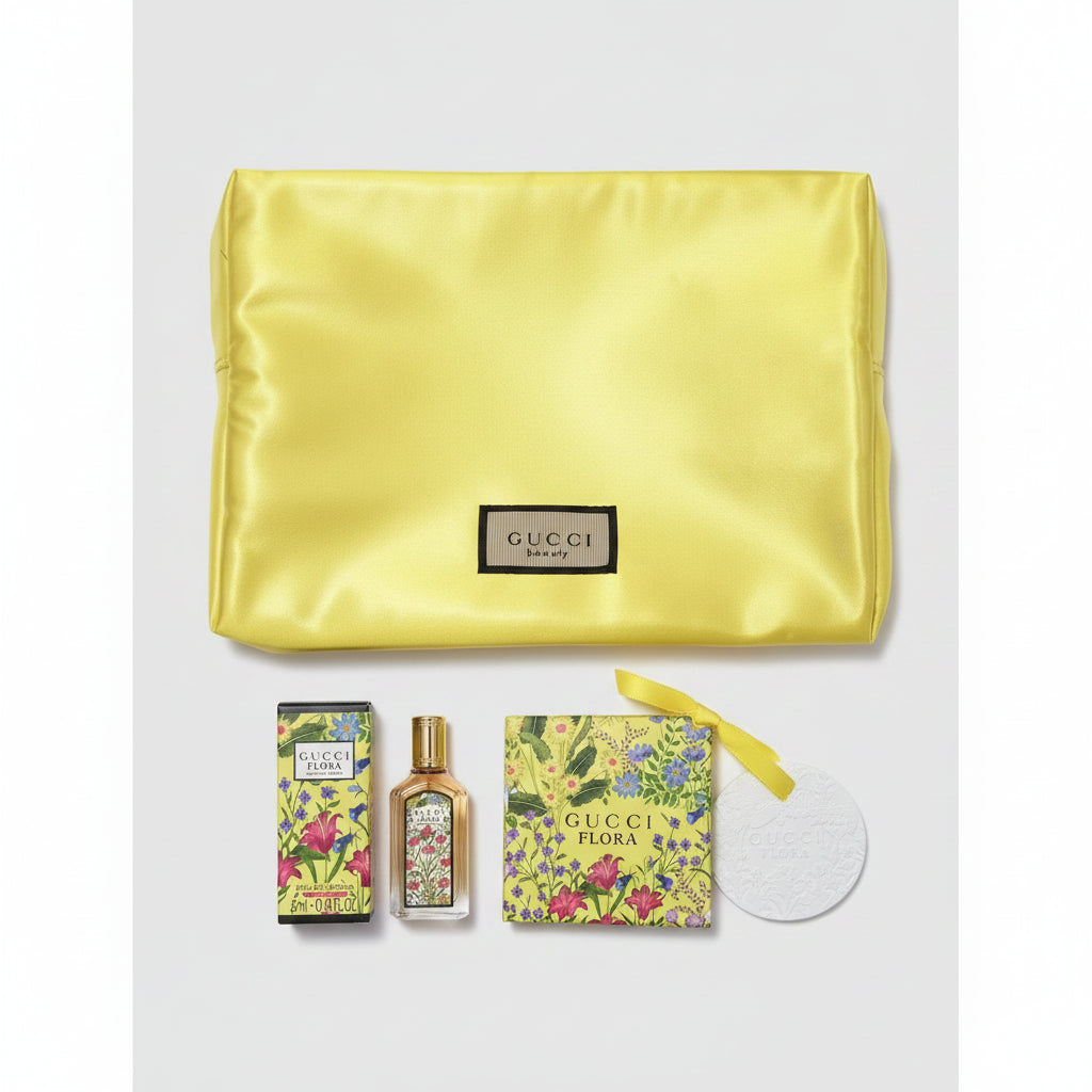Authentic Gucci Beauty Holographic Pouch