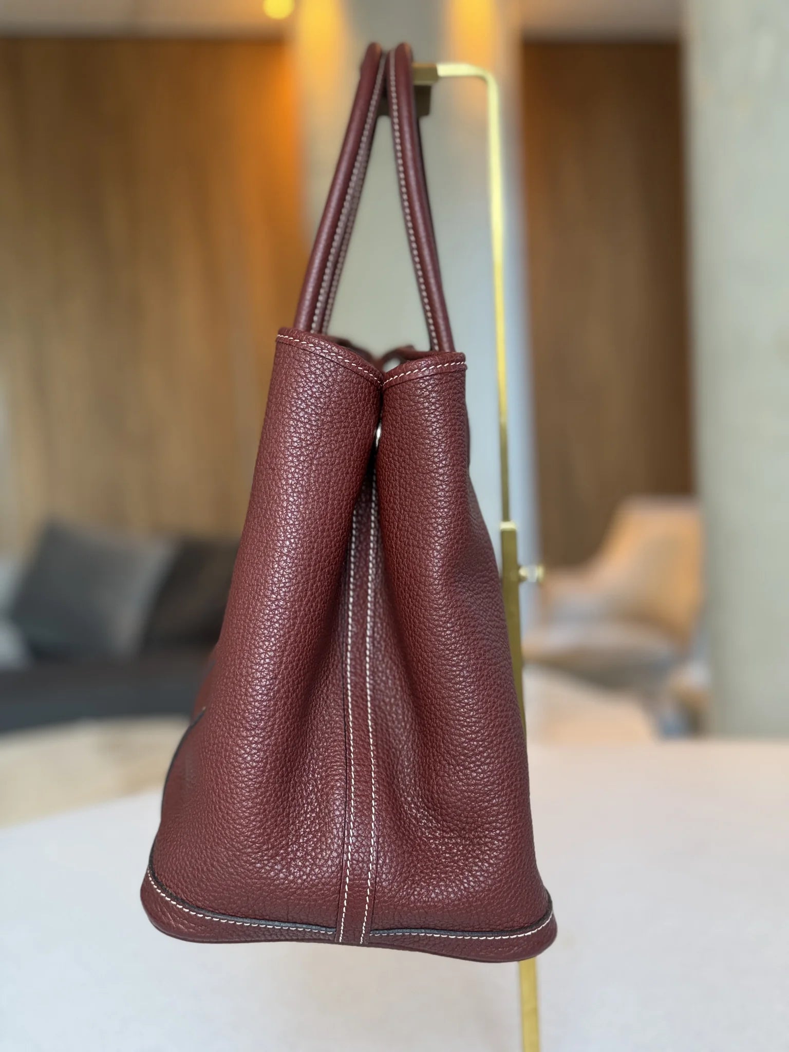 Hermès Garden Party 36 in Rouge H Clemence (2012)