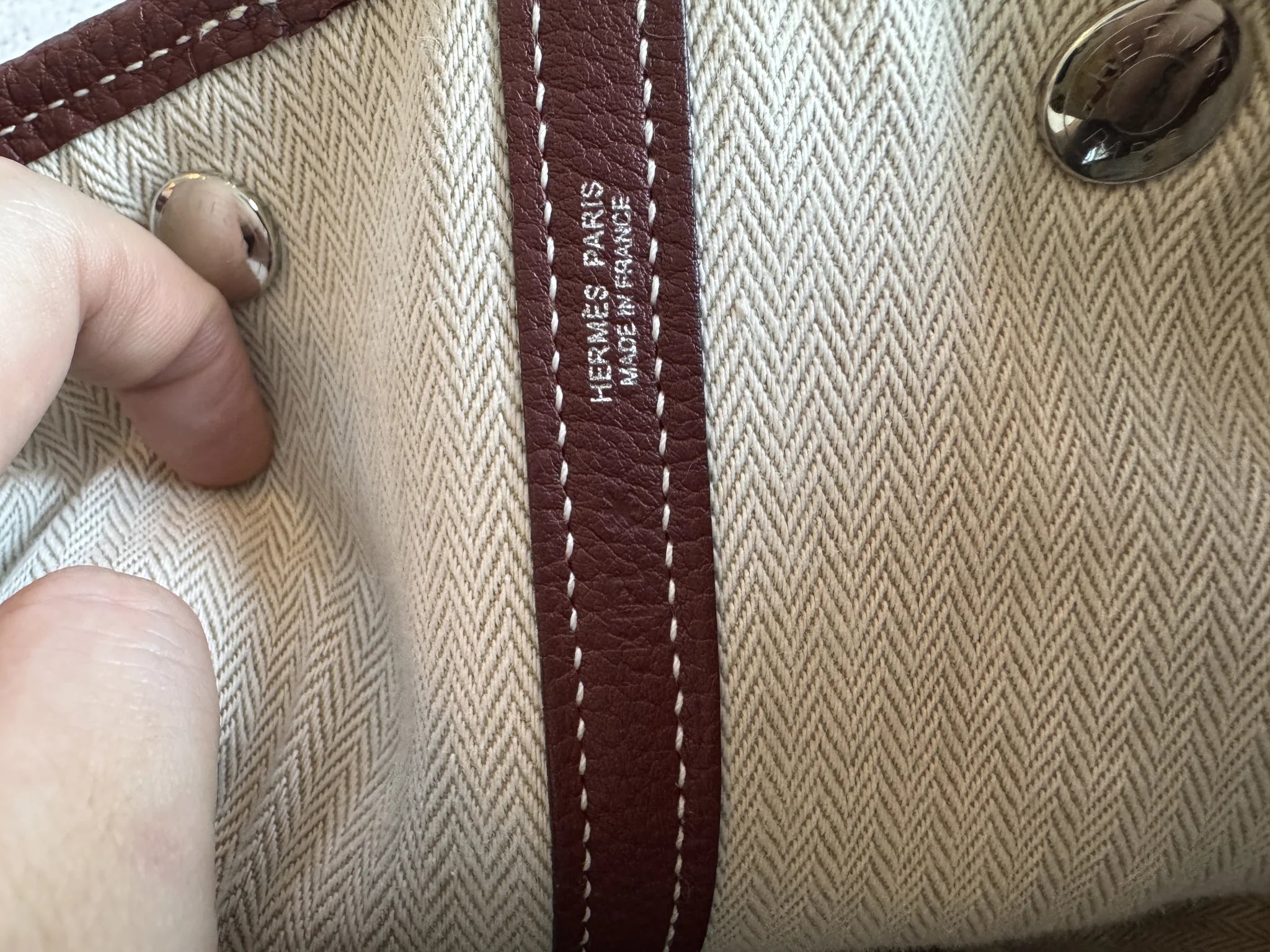 Hermès Garden Party 36 in Rouge H Clemence (2012)