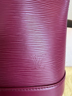 Louis Vuitton — Alma GM Fuchsia · Epi Leather · Made in France