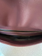 Miu Miu — Frame Shoulder Bag Mauve · Nappa Leather · Gold Hardware · Made in Turkey