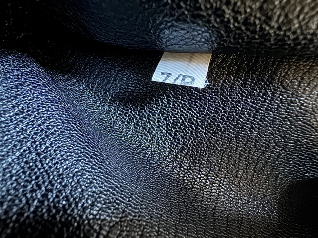 Prada — Large Saffiano Pouch Rubino · Saffiano Leather · Silver Hardware · Made in Italy
